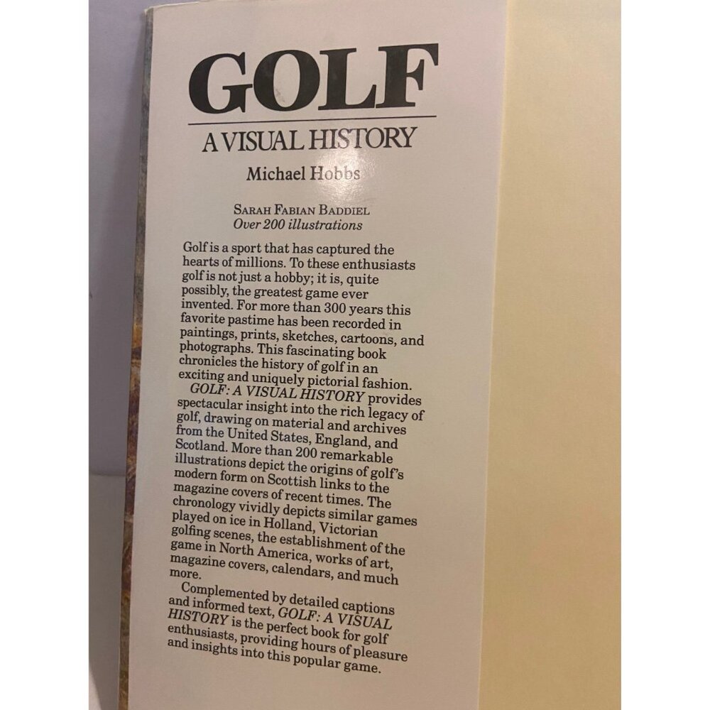 Golf A Visual History coffee table book - Picture 8 of 10